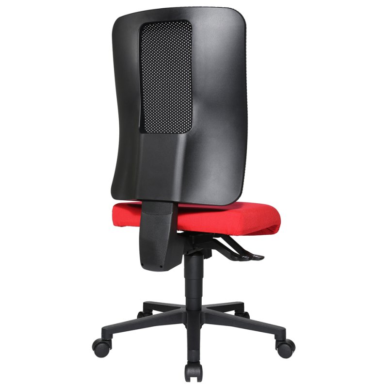 Topstar bureaustoel Open X (N), blauw/zwart, netrugleuning, 110 kg